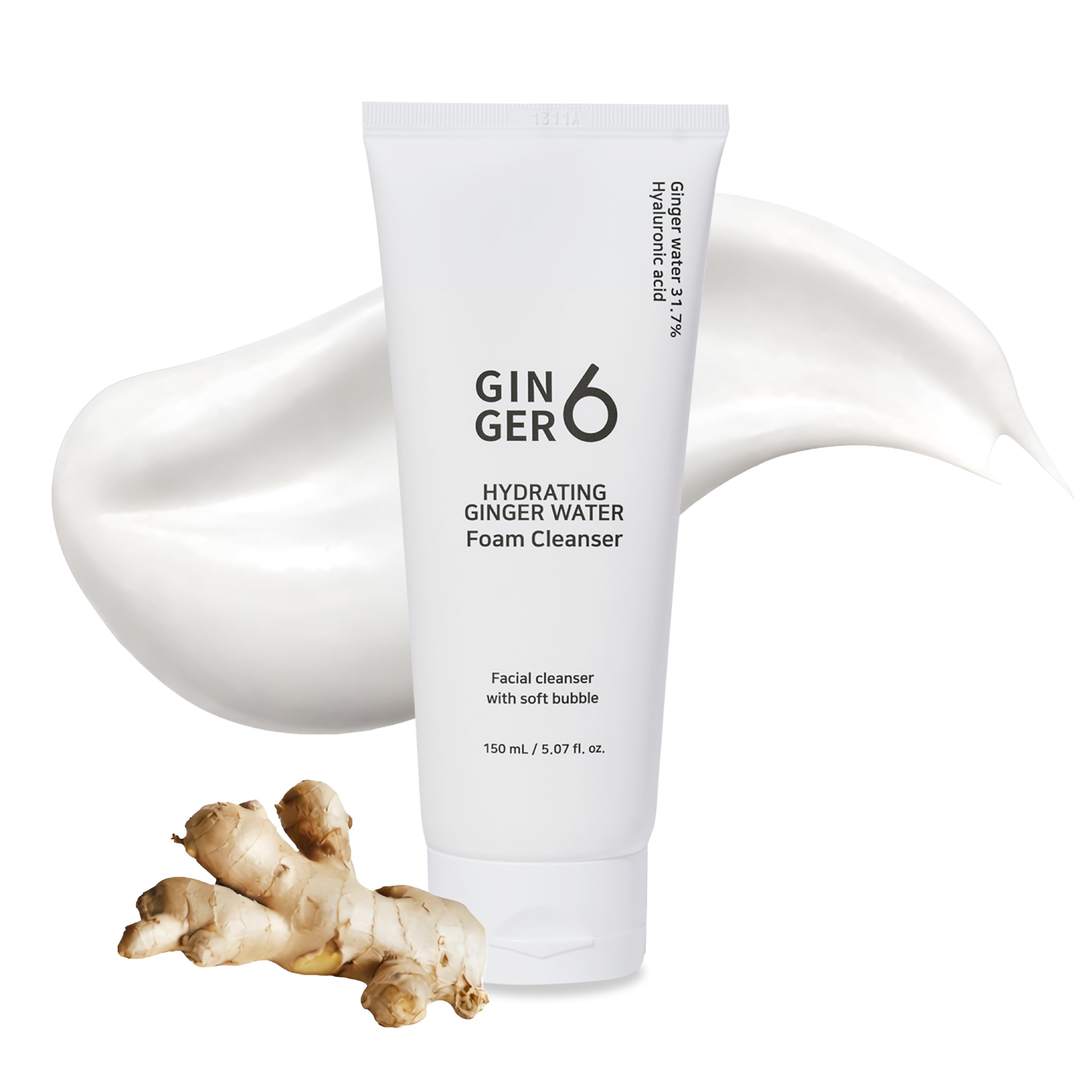 GINGER6 Hydrating Foam Cleanser 150ml