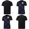 Premium Quality Fashion Croatia Flag Mens T-shirt Tee Top For Hrvatska Football Fans
