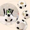 Football Shaped Plastic Pen Holder, Multi-Purpose Storage Organizer For Student Stationery, Toothbrush & Toothpaste Container