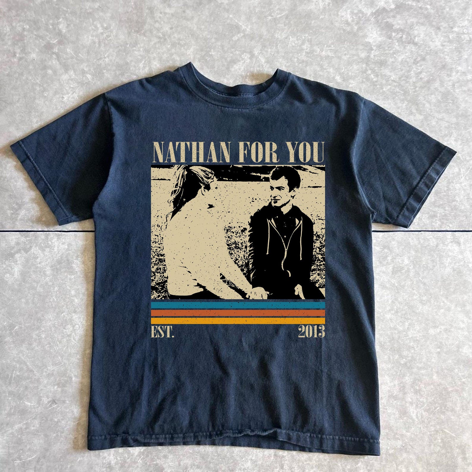 Nathan for You Shirt - Comfort Colors Retro TV Series Tee S