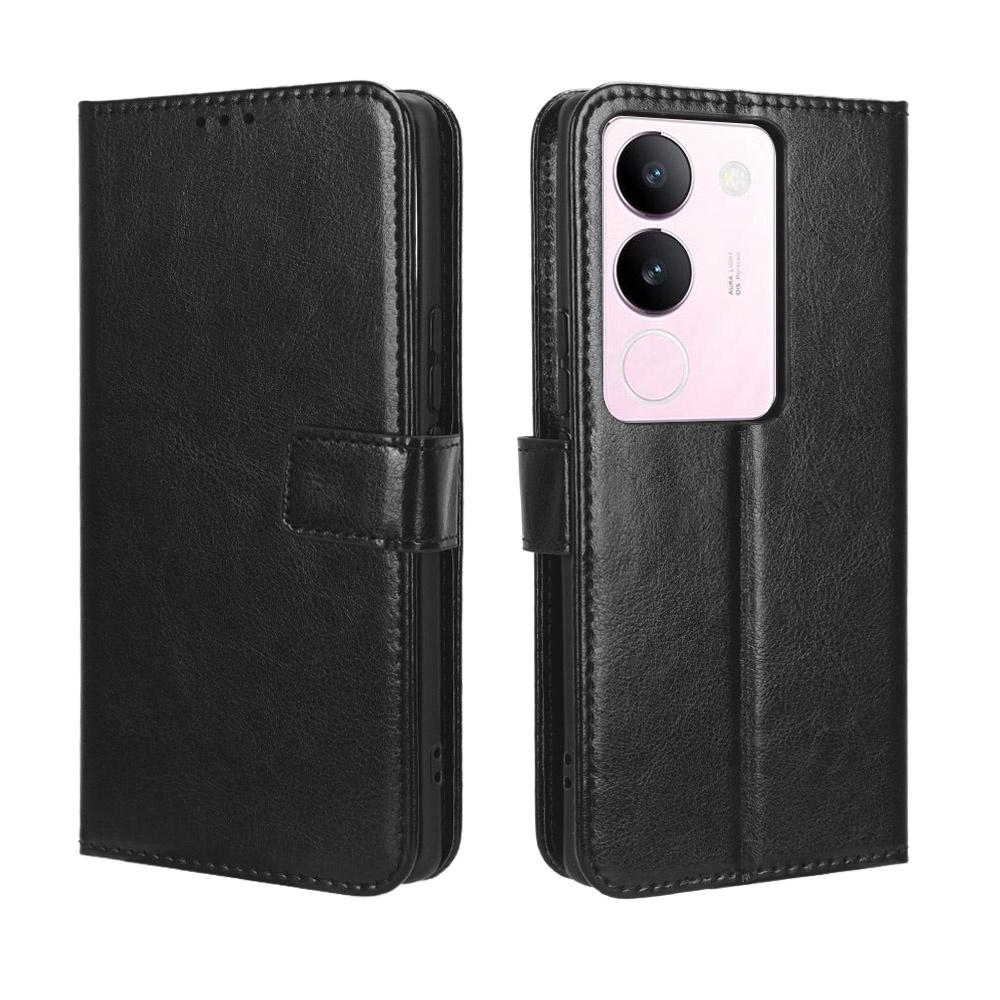 For VIVO V29 PU Leather Stand Holder VIVO V29 Flip Casing Magnetic Folding Leather