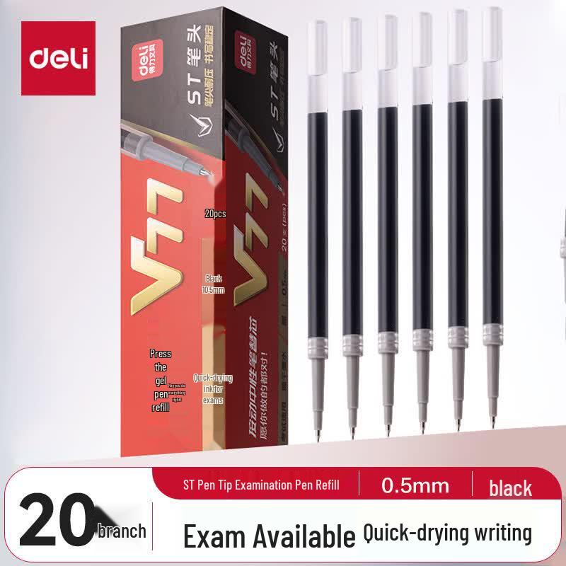 Deli Retractable Gel Pen Refill