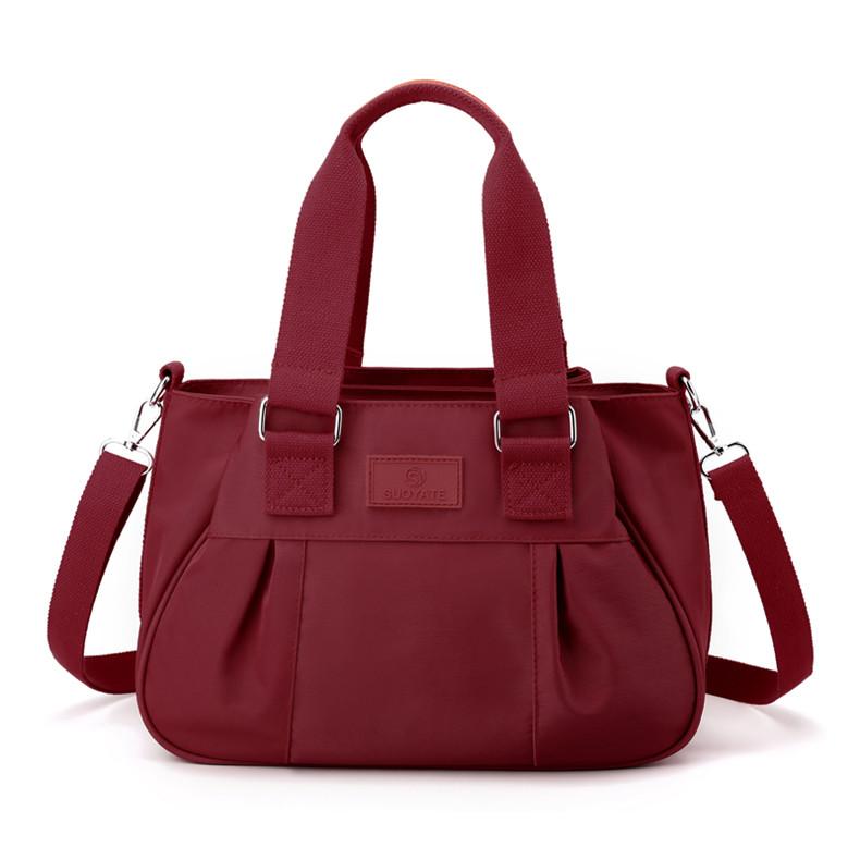 Marken-Damen-Umhängetasche Strapazierfähiges Gewebe Damen-Handtasche Nyl CrossBody-Tasche Damen-Umhängetasche Tragetasche Tragbare Tasche mit oberem Griff