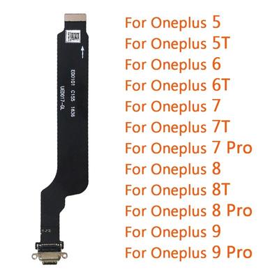 Für Oneplus 5 5T 6 6T 7 7T 8 8T 9 Pro 9R USB-Ladeanschluss-Anschlussplatine Flexkabel mit Kopfhörer-Audiobuchsenanschluss