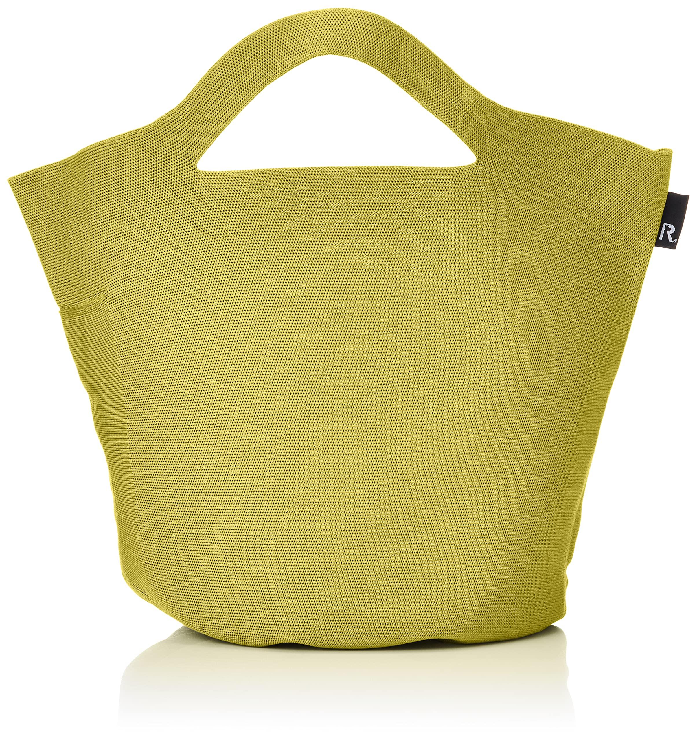 

Сумка-корзина из переработанной пряжи Grande 0257 Olive [Rootote] Легкая, отдельно стоящая, в форме шляпы, Po-No Женская оливковый