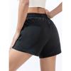 Women's Summer Quick Dry Sports Shorts High Waist Butt Lifting 2-in-1 Running Training Yoga Shorts