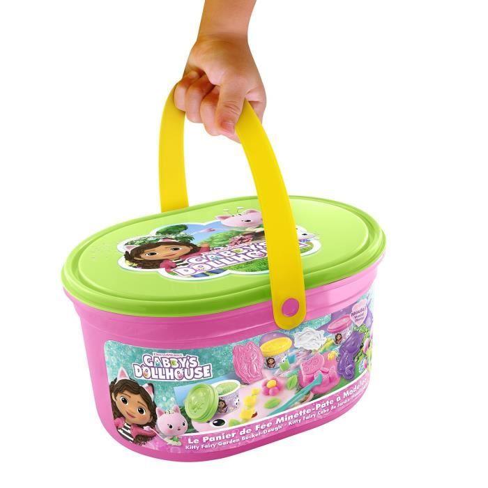 GABBY ET LA MAISON MAGIQUE - Le Panier De Fée Minette - Pâte a Modeler - GAB 021 Canal Toys