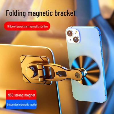 Supporto Magnetico per Telefono da Cruscotto Auto - Supporto Universale Pieghevole con Schermo Fluttuante