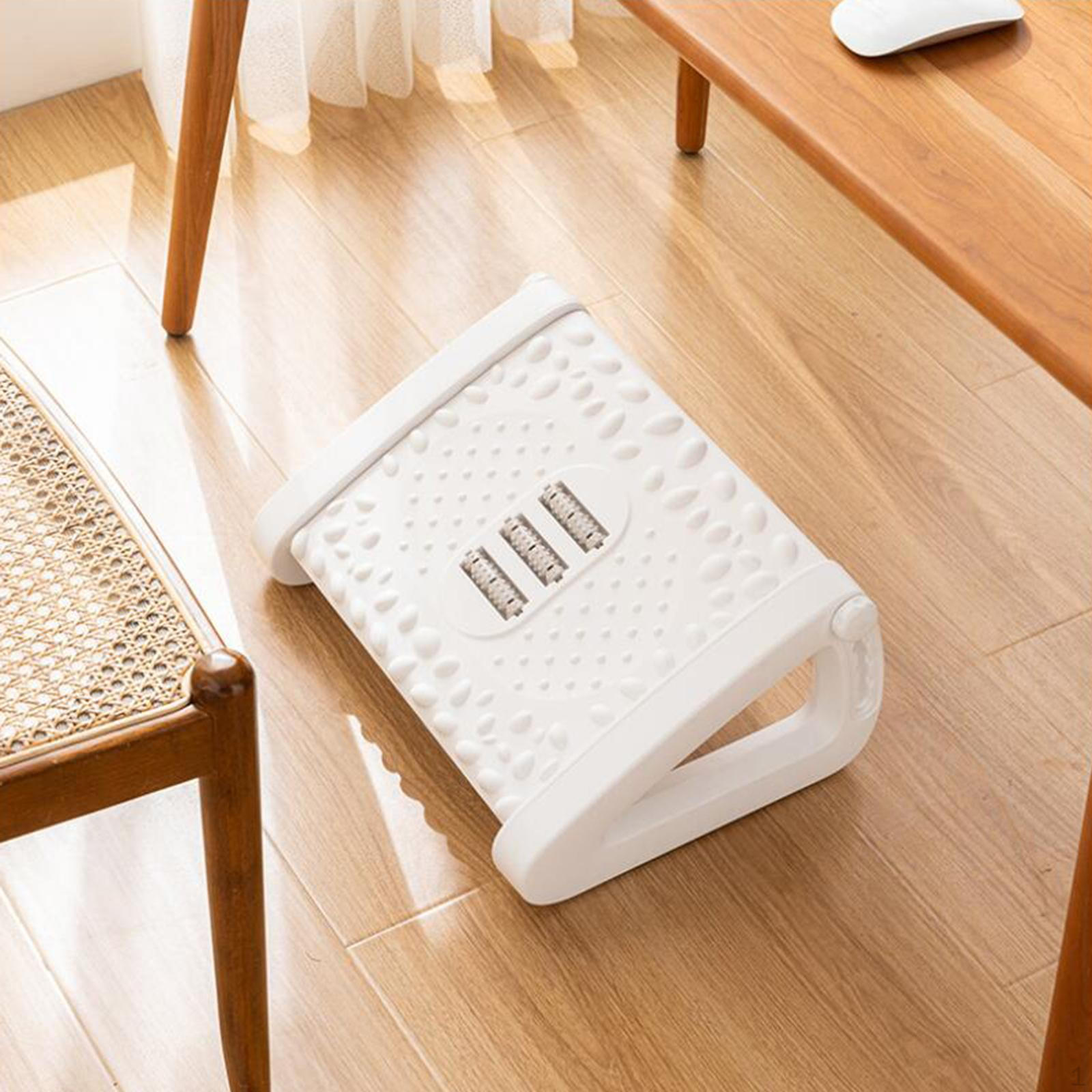 Foot Rest Surface Non-Skid Thicken Plastic Height Tilted Footstool Footrest Pouf White1 2280₽