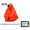 Notfallschlafsack, wasserdicht, tragbar, Thermodecke, leicht, für Outdoor-Camping, Rucksackreisen, Wandern, Erwachsene, Überlebens-Biwaksack