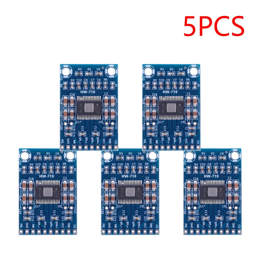 1-5PC DC 12V-24V 2x50W Dual Channel Mini Digital Amplifier D Class 50W+50W TPA3116D2 XH-M562 Amplifier 50W Power Amplifier Board