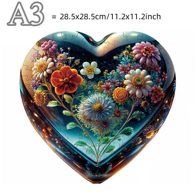 

Цветочный Кролик Крест Деревянный Пазл Высокой Сложности Игрушки Головоломка Тренировка Концентрации Рождеств День Рождения Подарки Праздники Домашний Декор