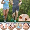 2Pcs Breathable Toe Spacers Flexible Bunion Relief Pads Double-ring Toe Separators Comfortable Toe Splints for Day Night Wear