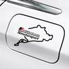 Corolla Cross Fuel Filler Cover Sticker Rear Glass Rear N200