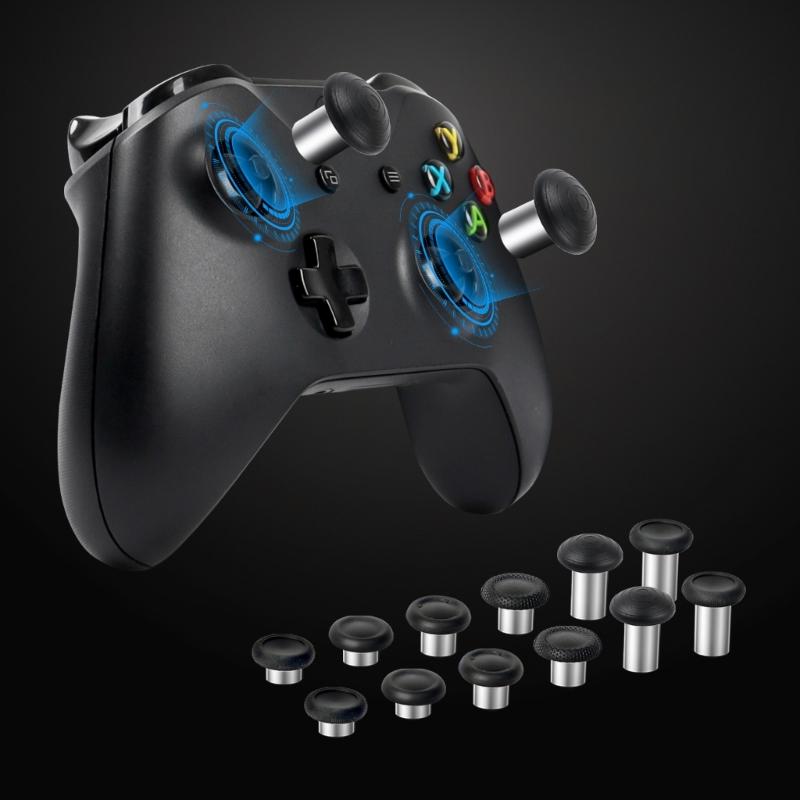 Replacement Thumb Sticks Joystick Analog Thumbstick Grip for Game Controller Thumb Grip with Prying Tool Screwdriver