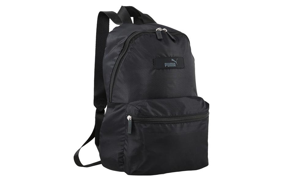 PUMA Athleisure Fabric Backpack Regular Women s Black 079855-01 One Size