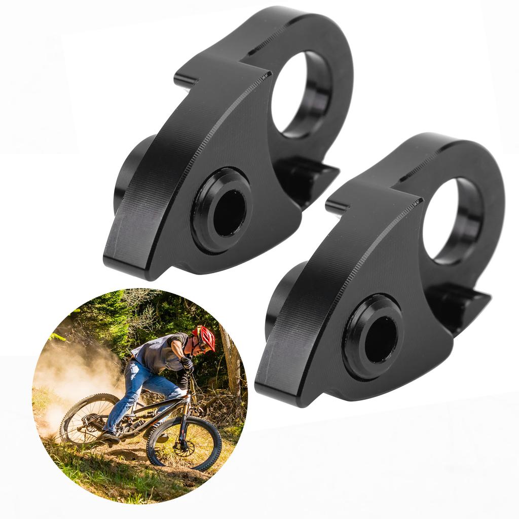 2Pcs Mountain Bike Rear Derailleur Longer Tail Hook Flywheel Extender Bicycle Accessory