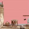 Wallpaper Rhombus argyle coral for living room and bedroom 50x1000