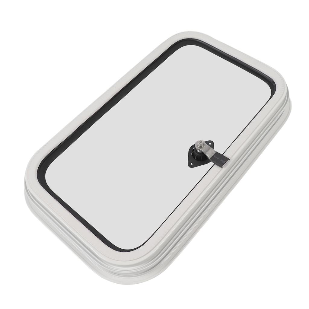 RV Baggage Door H500 W300mm Rounded Corner UV Protection Access Storage Door for Trailer