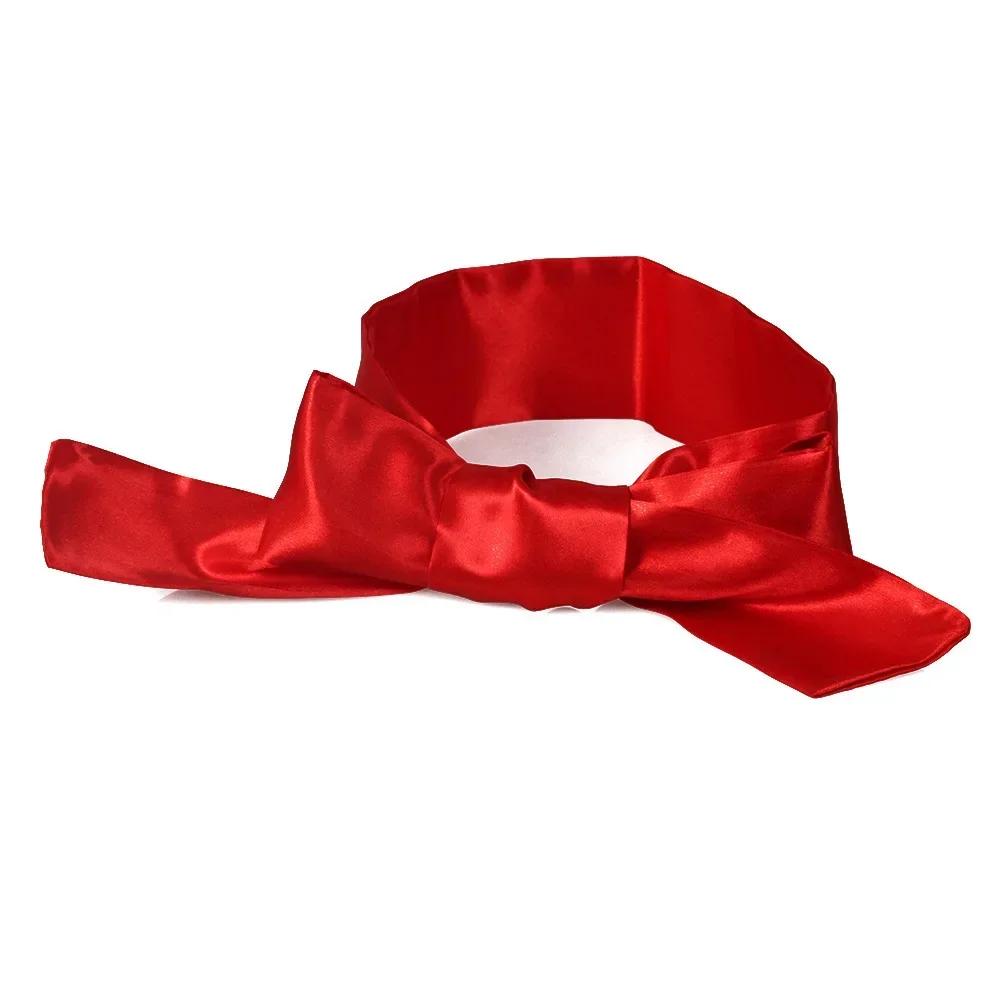 Satin Silk Sleep Mask Sexy For Women Silk Eye Cover Savour Eye Patches Cute Blindfold Silk Ribbon Gift Surprise High Quality