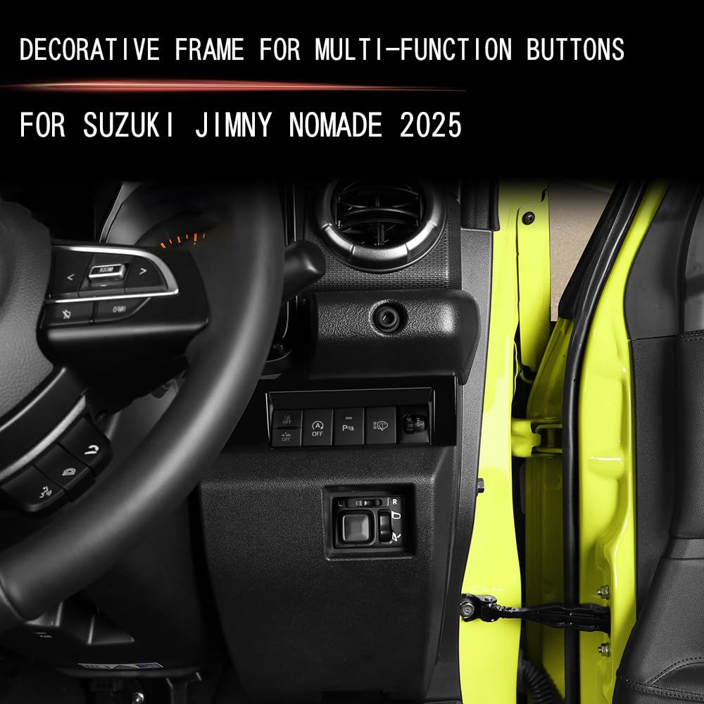 New Jim Ninomad JC74 5 Door Jim Nysiera JB74 Jinnie JB64 Multi-Function Button Frame