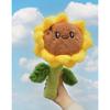 35cm Sunflower Plush Toy Soft & Cute Stuffed Flower with Happy Face Birthday Toys for Girlfriend Valentine's Day Gift Home