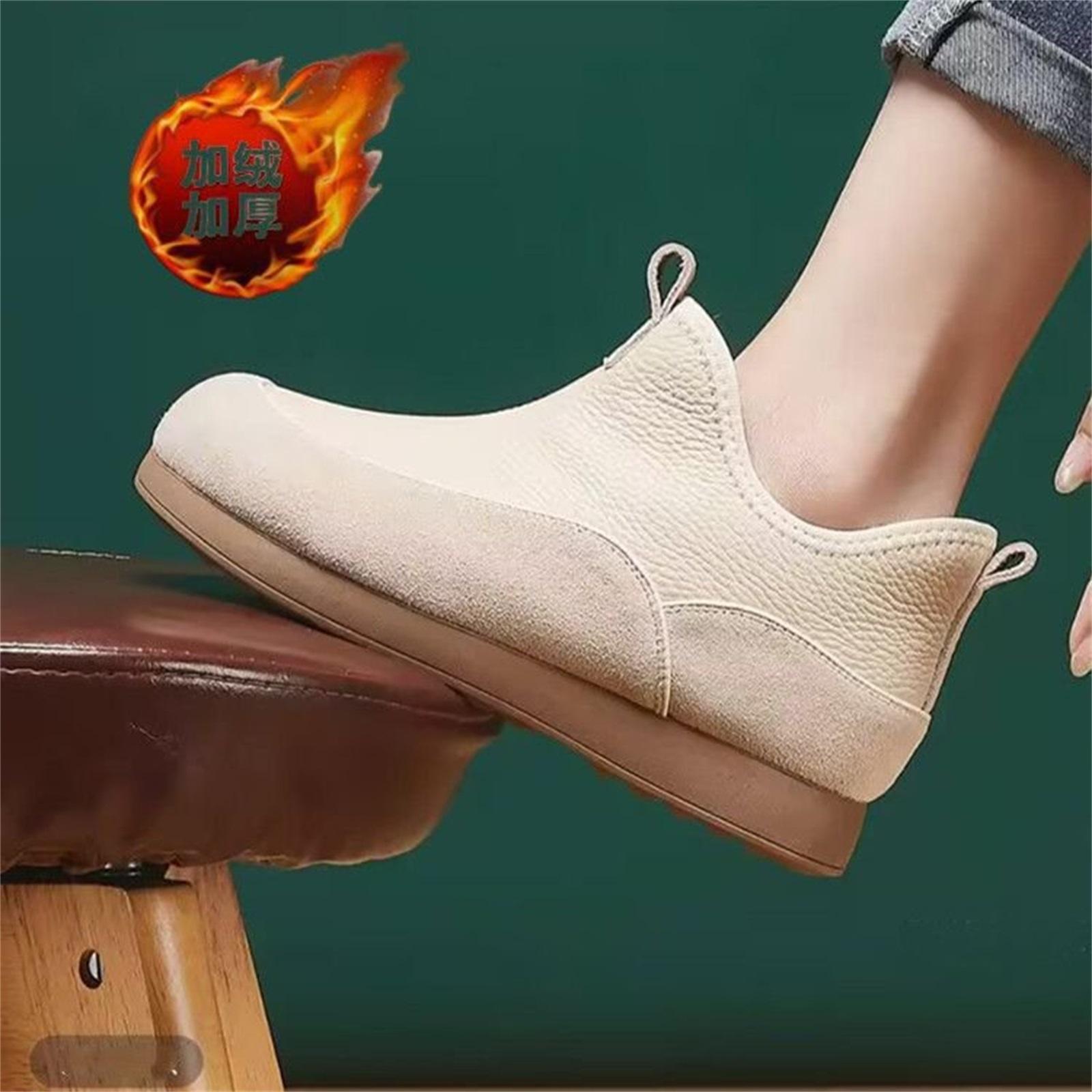 Women s Fashion - Soft-Soled Comfortable Fleece-Lined Cold-Resistant Cotton Boots 37 белый 2190₽
