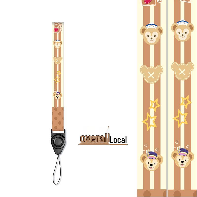 Lanyard Nero Multifunzionale Personalizzato Creativo con Porta Badge Separato per Badge Identificativi dei Dipendenti.