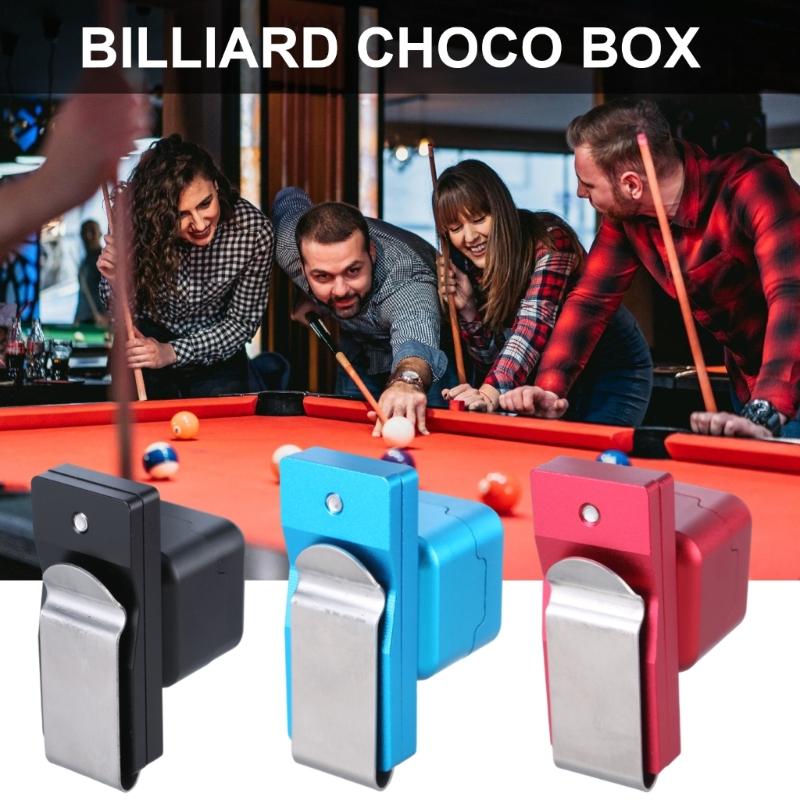 Billiard Cue Tip Pricker Billiard Pool Cue Tip Chalk Holder for Billiard Pool Cue Chalk Holder Pool Snooker Chalk Holder