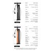 WEST BIKING Bicycle Pump 160PSI High Pressure Floor Pump Fast Inflation Blast Pump With Pressure Gauge MTB Road Bike Accessories
