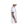 Puma AC Milan Away Fan Edition Striped Lettering Match Short Sleeve Soccer Jersey Men Sportswear White 765834-02