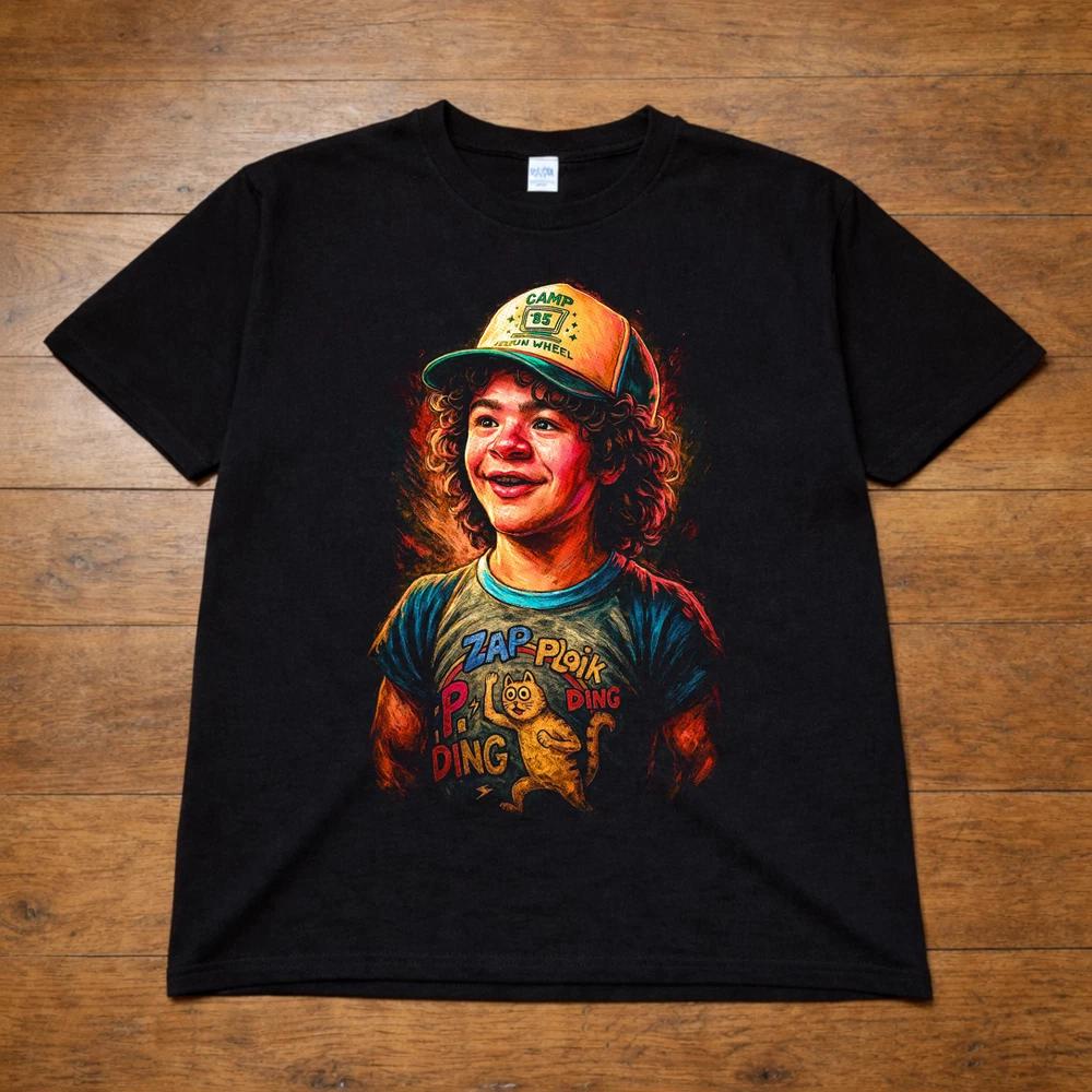 Stranger Things Eleven TShirt Black Netflix TV Show Tee Unisex Kids Adults 2XL