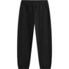 Li Ning Badfive Mid-Rise Loose Fit Cuffed Knit Sports Pants Men Bottoms Black AKLU203-4