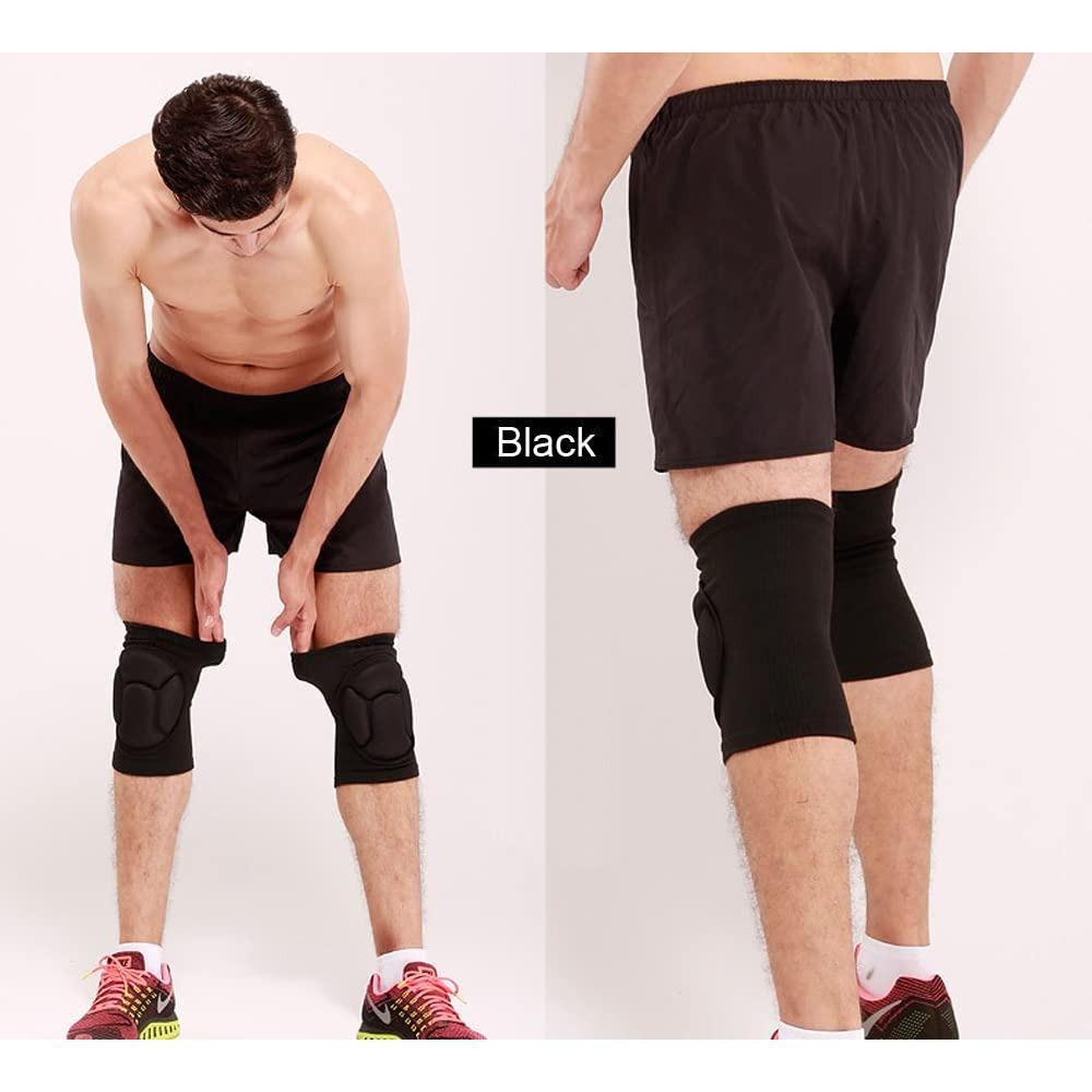 Volleyball Knee Pad  Non-Slip Thickening Anti-Collision Sports Knee Pad Elastic Breathable Knee Brace Ideal Dancing Football Hiking Basketball