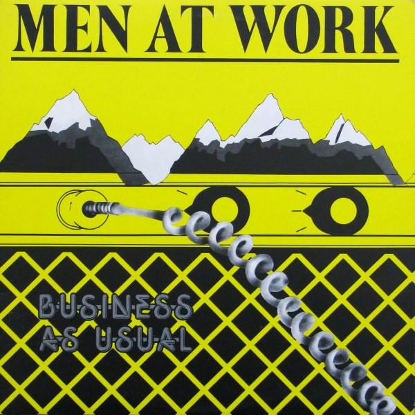 

LP Record MEN AT WORK - Business As Usual PCC90667 COLUMBIA 1982 Canada Rock Used