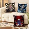 Anime G-Gachiakuta Cushion Cover Soft Short Plush Pillow Cover Smooth Cozy Texture Aesthetic Cushion Case Home Decor