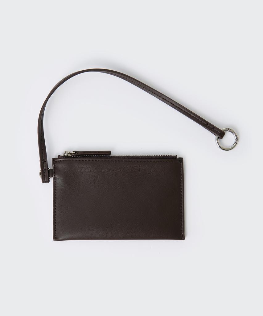 Musinsa Standard Woman Melting Square Shoulder Bag [Dark Brown]