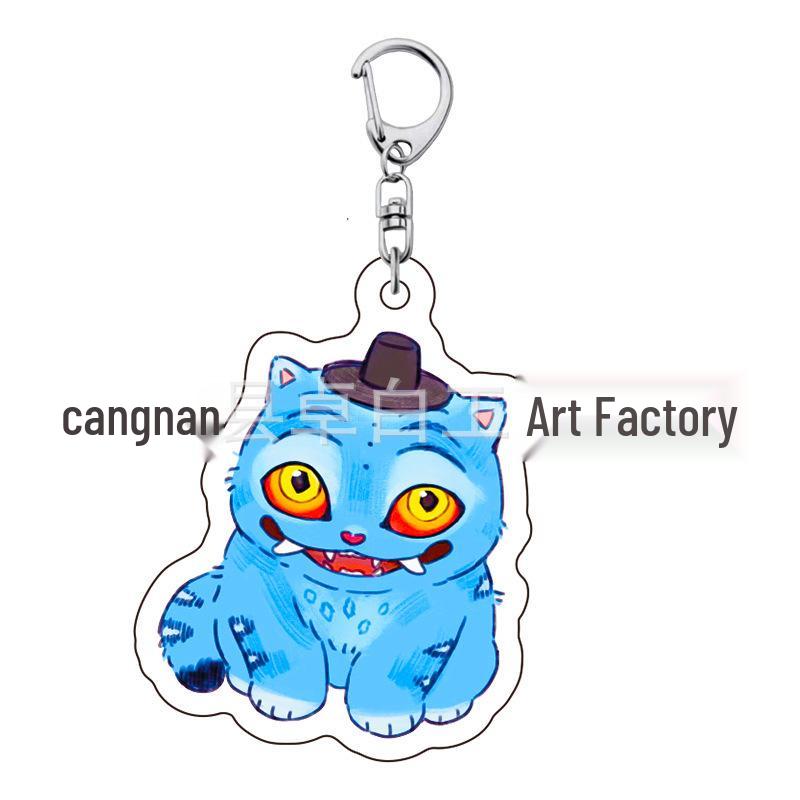 Kpop Demon Hunter Girl Group Keychain: Lumi, Zoe, Mira & Qin Yu Cute Acrylic Schoolbag Pendant