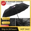 QHIT7 New For BMW For BMW Car 12 Bone Fashion Folding Windproof Rainy UV Sunny Umbrella Accessory E87 E70 E91 E30 G20 E92 E93 E60 E46