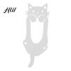 Cat Bookmark Cute Plastic Notebook Clip Marker Creative Funny Book Decor Animal Shape Functional Page Holder for Reading Unique Design
