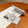Bracket Transparent Holder Case for Samsung Galaxy S26 S25 Ultra S24 S22 Plus S23 FE A56 A55 A16 A17 Magnetic Stand Cover