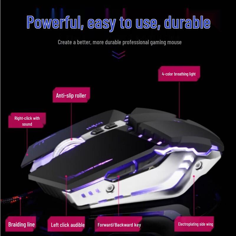 SooPii G20 Gaming Office Wired Mouse