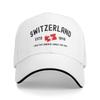 Gorra de Béisbol Bandera de Suiza yk Gorra de Camionero Genial Verano Unisex Mujer Kpop Rock Gorras de Béisbol