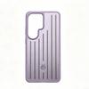 Elegante Lusso Business Valigia Rimowa Custodia per Telefono Per Samsung Galaxy S26 Ultra Lega di Alluminio Pannello Posteriore Ice-Sense Custodia Protettiva Completa per Telefono Con Scatola