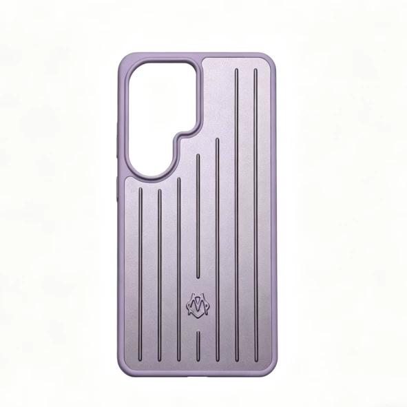 

Стильний Бізнес Люкс Валіза RImowa Чохол для Телефону Для Samsung Galaxy S26 Ultra Алюмінієвий Сплав Панель Задня Ice-Sense Повний Захисний Чохол для Телефону З Коробкою samsung galaxy s26 ultra фіолетовий