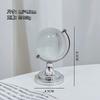 Mini Globe with Girlish Aesthetic - Creative Transparent Desktop Decoration & Desk Ornament (New Year Gift)