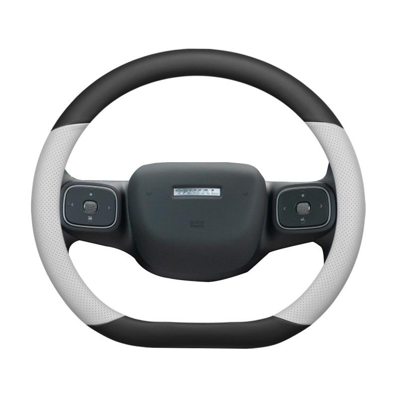 For Haval Menglong Raptor 2026-2026 Car Steering Wheel Cover Leather Ultra-thin Anti Slip Car Handle Covers Interior Accessories