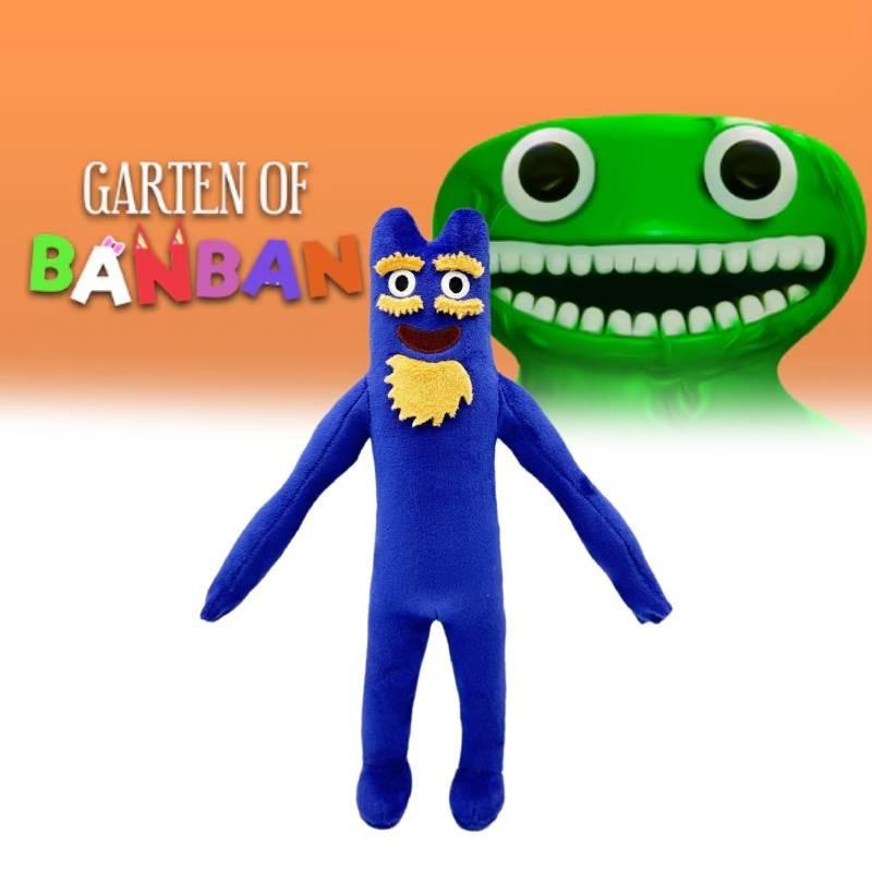 Adorable Purple Yellow Mustache Garten Of Banban Plush Toy Soft Pp Cotton Stuffed Doll