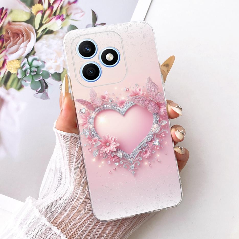 For Honor X8d 4G Case Cool Fashion Painted Cover 6.77'' Soft Silicone Phone Case For Honor X8d X 8d HonorX8d 4G Back Cover Coque