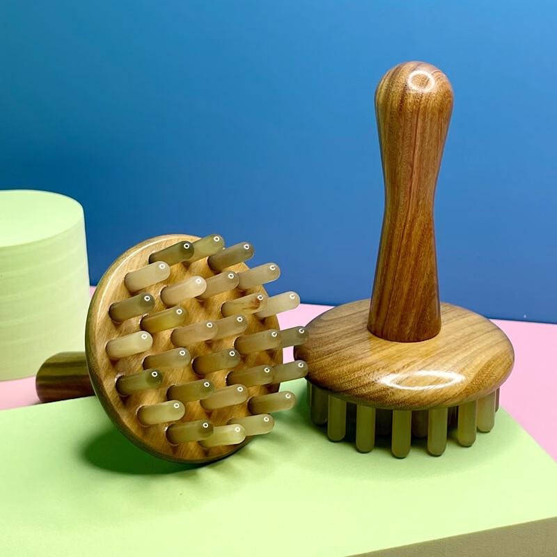 Green Sandalwood Hair Massage Comb
